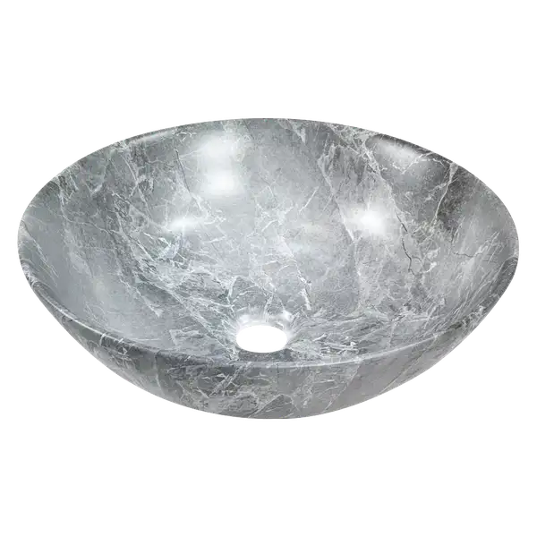 Invena Dokos Умивальник накладний 40 см, сірий (CE-19-707)