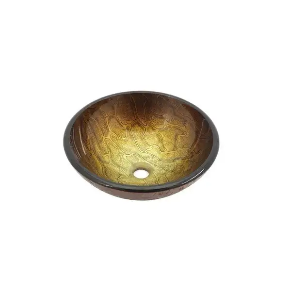 Kraus Multi-Color Умивальник накладний 43 см, золото (GV-690-19MM)