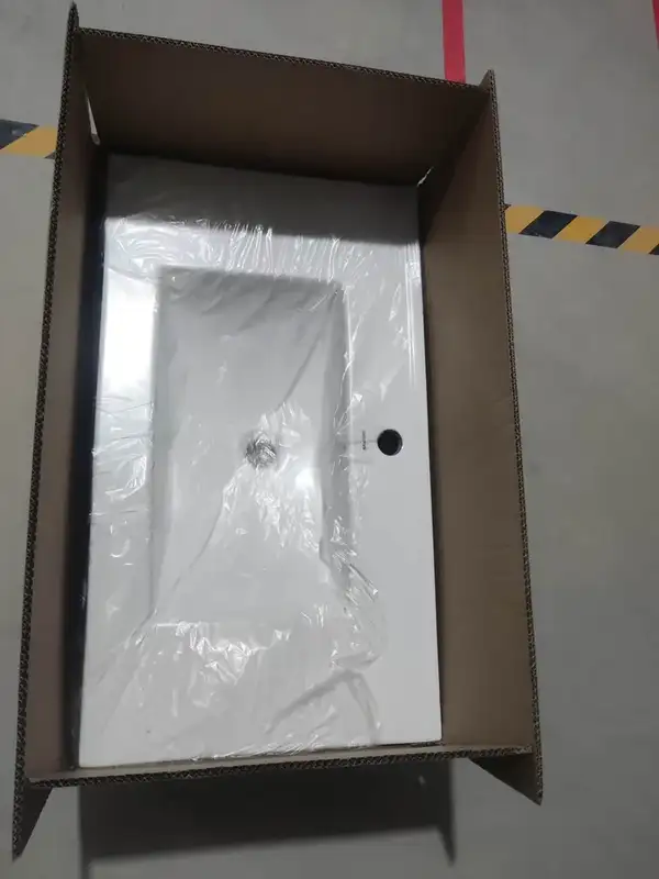 MIXXUS PREMIUM Cubic-1503 Умывальник врезной 81х46 см, белый (MP6497)