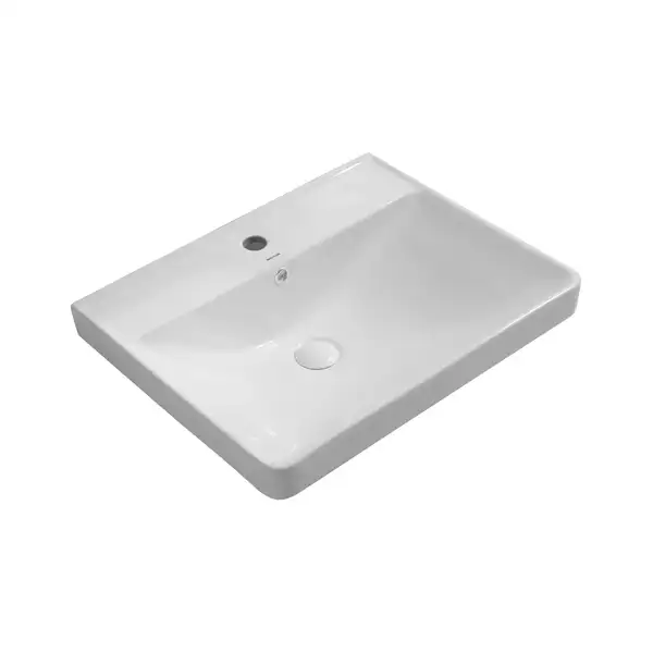 MIXXUS PREMIUM Style-1501 Умывальник врезной 60х48 см, белый (MP6498)