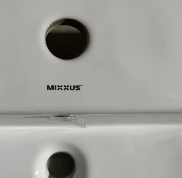 MIXXUS PREMIUM Style-1503 Умывальник врезной 80х48 см, белый (MP6500)