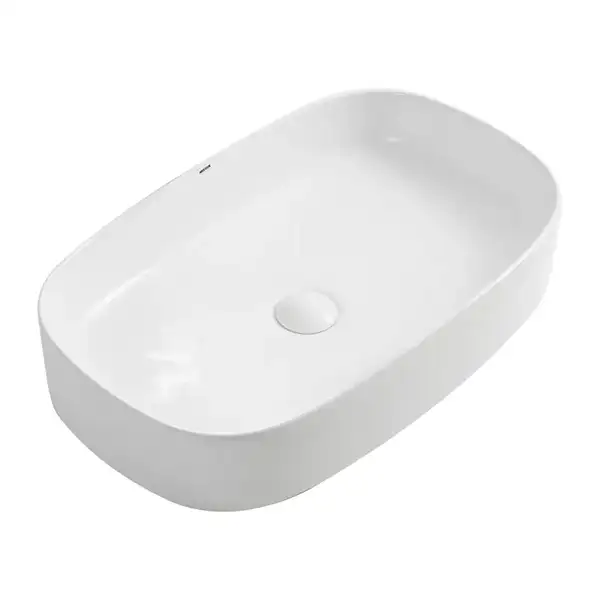 MIXXUS PREMIUM Bevel-0105 Умывальник накладной 61х38 см, белый (MP6524)