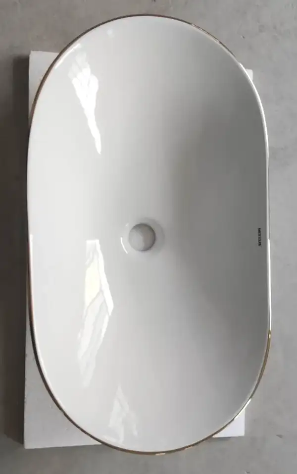 MIXXUS PREMIUM Wave-0105 Умывальник накладной 62х36 см, белый (MP6557)