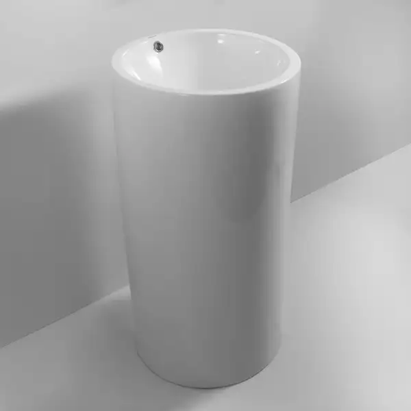 MIXXUS PREMIUM Ellipse-1101 Умывальник напольный 46 см, белый (MP6573)