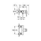 Grohe Start Classic смеситель для душа, хром (23786000)