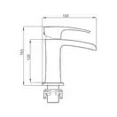 GAPPO G1007-20 смеситель, хром (G1007-20)