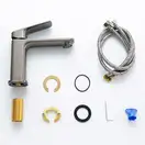 GAPPO G1028-9 смеситель раковины, хром (G1028-9)