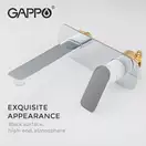 GAPPO G1048-22 смеситель для раковины, хром (G1048-22)
