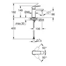 Grohe Cubeo смеситель, чёрный матовый (1016992430)