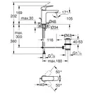 Grohe Cubeo смеситель, матовый чёрный (1017492430)