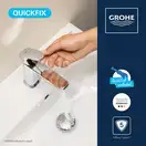 Grohe Dice смеситель для раковины, хром (1018360000)