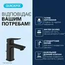 Grohe Dice змішувач раковини, чорний (1018562430)