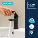 Grohe Dice змішувач раковини, чорний (1018562430)