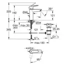 Grohe Start Смеситель для раковины, хром (23552002)