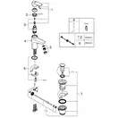 Grohe Start Flow смеситель для раковины, хром (23809000)