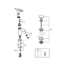 Grohe BauLoop смеситель для раковины, хром (23879001)