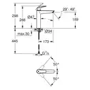 Grohe Eurosmart New смеситель, чёрный (239712433)