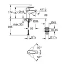 Grohe StartEdge смеситель, хром (24199001)