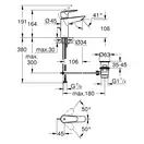 Grohe StartEdge смеситель раковины, хром (24200001)