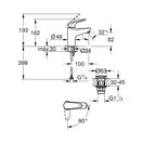 Grohe Swift смеситель для раковины, хром (24323001)