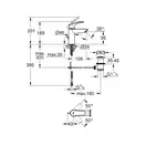 Grohe Eurosmart смеситель для раковины, чёрный (332652433)