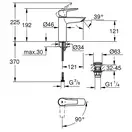 Grohe QuickFix Start Смеситель, хром (CV031983)