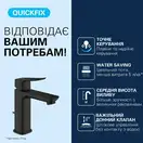 Grohe QuickFix Dice Смеситель, чёрный (CV036184)