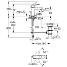 Grohe QuickFix Dice S-Size смеситель, хром (CV036195)