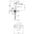 Kroner KRP Graz GRP010 смеситель для раковины (CV031338)