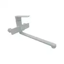 AIM DG01153 змішувач ванни, білий (DG01153) (DG01153 frosted white)