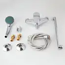 FRAP F22063 змішувач для ванни, хром (F22063)
