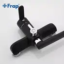 FRAP F2242 змішувач ванни, чорний/хром (F2242)