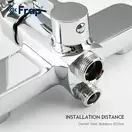 FRAP F2261 Змішувач для ванни, хром (F2261)