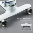FRAP F3249 змішувач для ванни, хром (F3249)