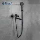 FRAP F32801-6 змішувач для ванни, чорний