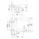 FRAP F3284-3 змішувач для ванни, золото (F3284-3)