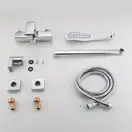 GAPPO G2250-8 Змішувач ванни, хром (G2250-8)