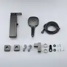 GAPPO G3217-9 змішувач для ванни, сірий (G3217-9)