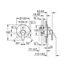 Grohe Start змішувач для ванни, Хром (23558002)