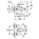Grohe QuickFix Start змішувач чорний (CV032176)
