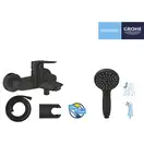 Grohe QuickFix Start Змішувач для ванни, чорний (CV032747)