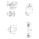Grohe Start змішувач для ванни, чорний (ua30330701)