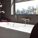 Hansgrohe Vivenis змішувач для ванни, бронза (75420140)