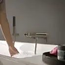 Hansgrohe Finoris змішувач для ванни, бронза (76420140)