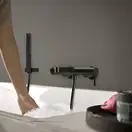 Hansgrohe Finoris змішувач для ванни, графіт (76420340)