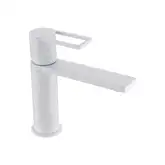 AIM Змішувач для раковини білий (DG06510-1) (DG06510-1 frosted white)