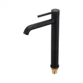 GAPPO G1006-26 смеситель для раковины, чёрный (G1006-26)