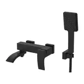 GAPPO G3207-6 змішувач для ванни, чорний