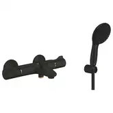 Grohe Grohtherm термостат чорний (1022032430+261642433)