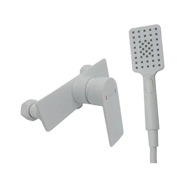 AIM DG01140 Змішувач для душу, білий (DG01140) (DG01140 frosted white)